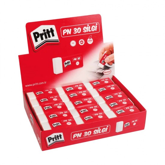 PRİTT PN30 SİLGİ BEYAZ PVC 30LU KT