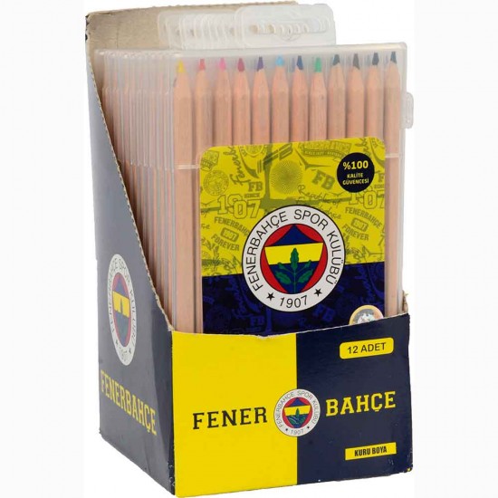 TMN 473302 FENERBAHÇE KURU BOYA SETİ 12Lİ