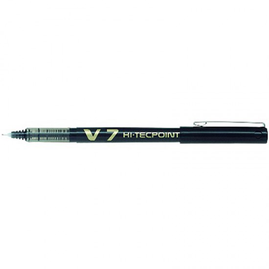 PILOT V7 İĞNE UÇ ROLLER KALEM 07MM SİYAH