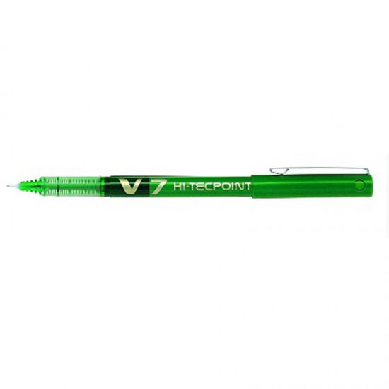 PILOT V7 İĞNE UÇ ROLLER KALEM 07MM YEŞİL