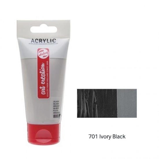 ARTCREATİON 1701 AKRİLİK BOYA 75ML İVORY BLACK