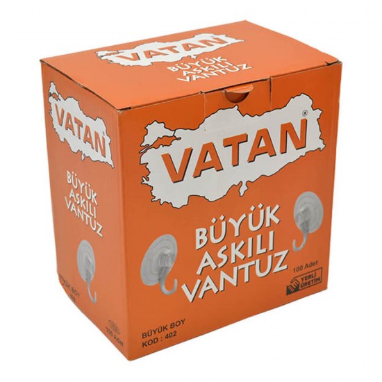 VATAN VT402 VANTUZ ASKILI BÜYÜK 100LÜ